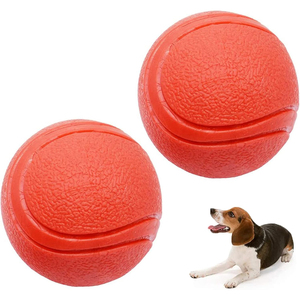 Meilleure Vente - Ballon pour Chien Indétructible en Caoutchouc TPR Robuste et Durable, Couleurs Variées, Luxe Moyen, Très Fiable, pour Mâcher ZC-241024-47 - Product Image 1