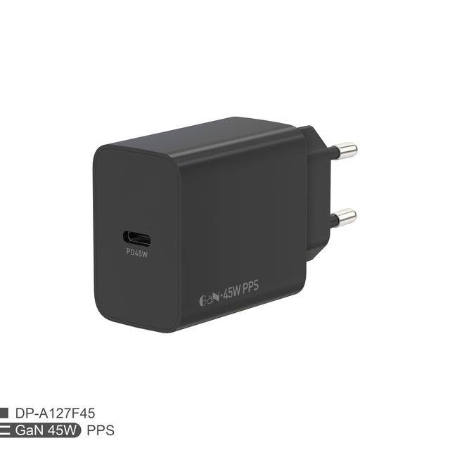 45W Type C Wall Charger Support PD30 PPS QC30 FCP SCP Fast Gan PD Plug