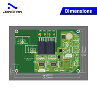 Medidor de energía Modbus-Rtu Rs485 Modbus de monitoreo de voltaje y corriente de dos canales monofásico directo de fábrica a la venta al por mayor