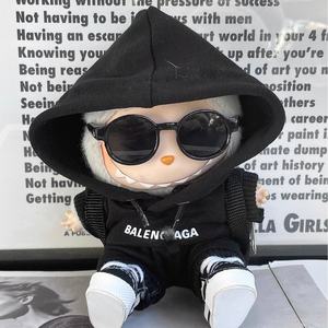 팝마트 라부부 옷 17cm 인형 미포함 봉제 인형 옷 애니메이션 귀여운 피규어 인형 오버롤 라부부 인형 의상 - Product Image 2