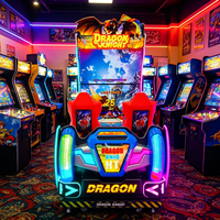 Machine d'arcade de tir interactive multijoueur avec simulation de bataille, équipement de jeu vidéo de tir en compétition à monnayeur pour la famille