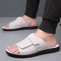 Sandales de sport polyvalentes pour hommes, nouvelle collection été, légères, à brides croisées, bout ouvert, taille 48 - Idéales pour la conduite