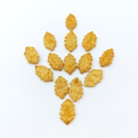 Golosinas de Arroz en Forma de Hoja con Certificación BRC Halal Kosher Premium para Minoristas Globales