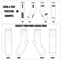Chaussettes de randonnée personnalisées de qualité supérieure, absorbant les chocs, douces, respirantes, chaussettes de sport d'extérieur
