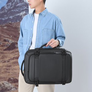 Nouveau sac à dos pour homme, sac à dos extensible pour affaires, 18 pouces, grande capacité, ordinateur portable, imperméable, sac à dos tendance avec poignée latérale - Product Image 6