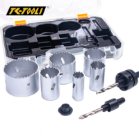 Kit de 9 forets bi-métalliques M42 pour tôle, bois et plastique – Approvisionnement direct usine