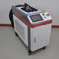Nouvelle machine de nettoyage portable haute précision pour l'élimination de la rouille des métaux en aluminium, laser à fibres 300W/500W