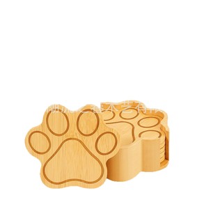 Wooden heat-insulating placemat, creative dining table <b>mat</b>, <b>cat</b> scratch <b>mat</b>, heat-insulating, non-slip, casserole anti-scalding - Product Image 5