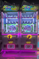 Machine d'arcade à secouer les balles, à manivelle, à monnayeur, avec lecture de code QR, jeu d'amusement pour enfants, distributeur de boîtes mystères