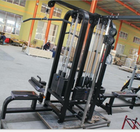 Máquina de gimnasio ulti unc, equipo de entrenamiento corporal, cable rosover