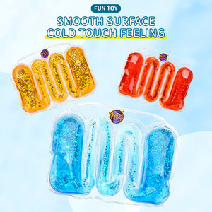 Jouets anti-stress amusants HW, serpent à presser, sac à eau, tube sensoriel pour adultes et enfants, gadgets, 12 pièces par boîte - Product Image 3