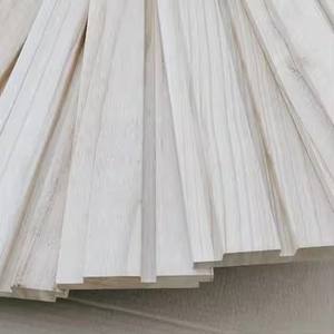 Panneau mural en bois de Paulownia, panneau <span class=keywords><strong>d</strong></span>écoratif mural, placage de bois résistant à <span class=keywords><strong>l</strong></span>'humidité, fond de bibliothèque - Product Image 5