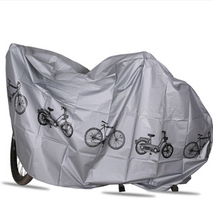 Housse de vélo 200cm x 100cm, imperméable, anti-poussière, anti-soleil, pour vélos électriques, motos, vélos de montagne, pliable, en matériau PEVA - Product Image 5