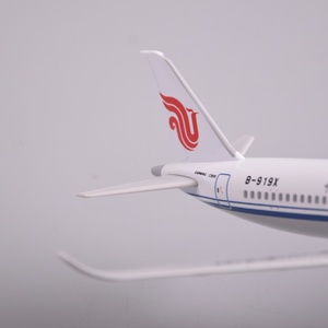 Modèle d'avion Boeing blanc 32 cm C919 Air China en résine, cadeau artisanal, cadeau d'anniversaire, avion chinois, avions de la République - Product Image 4