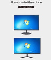 Hopestar Écran LCD LED bon marché pour le travail à domicile 18,5 21,5 24 27 pouces 12v Ordinateur de bureau Moniteur d'ordinateur