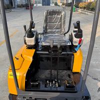 LIVRAISON GRATUITE Mini-excavatrice 1,5 tonne Moteur Kubota EPA pour chantier, tracteur chenillé, nouvelle excavatrice compacte 1 tonne 2 tonnes pour ferme