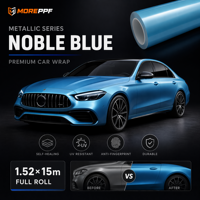 Film de protection de carrosserie en TPU coloré PPF, auto-réparant, anti-rayures, finition mate, brillante ou satinée, garantie 3 ans OEM, vente en gros