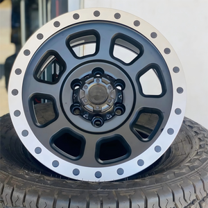 <span class=keywords><strong>Jantes</strong></span> en alliage TUV 4x4 de 17 pouces 6x139.7 17 * 8.5J avec déport de 0 mm, surface noire, neuves 6x139.7 17x8.5J, en aluminium ZM-45 - Product Image 4