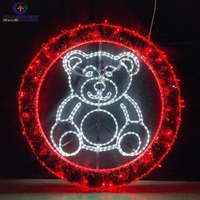 Lumières de Noël de l'arc LED de motif d'IP65 3D pour des lumières extérieures de décorations
