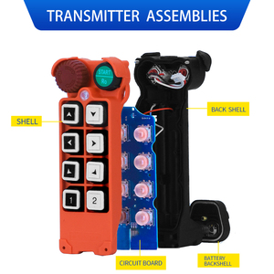 Télécommande radio industrielle F21-E2M-8 pour pompe à eau, contrôleur sans fil pour palan avec fonction de protection, équipement industriel - Product Image 6