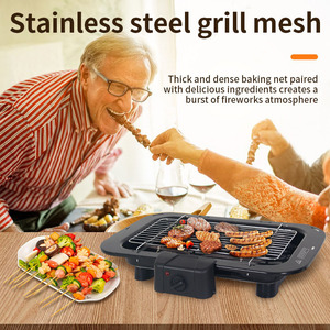 เตาบาร์บีคิวไฟฟ้า 2200 วัตต์ พร้อมแผ่นย่างเคลือบกันติด สำหรับครอบครัว ใช้ได้ทั้งในบ้านและนอกบ้าน - Product Image 4