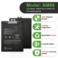Batterie intégrée pour téléphone portable Xiaomi Redmi BP51 BS08FA BS10FA BM71 BM5T BN66 BM4Y BP49 BM5N BM5W BM5R BN5Q BP5E - Vente chaude