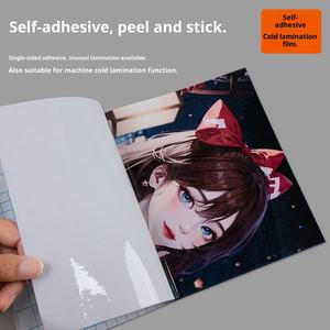 Album <span class=keywords><strong>photo</strong></span> autocollant A4, film thermofusible holographique auto-adhésif, brillant, étanche, souple, moulage par soufflage, 20 feuilles - Product Image 2