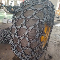 Cadena de Protección para Neumáticos de Tractor Agrícola de Acero, Cadena para Nieve, Cadena de Protección para Neumáticos de Cargadora de Ruedas