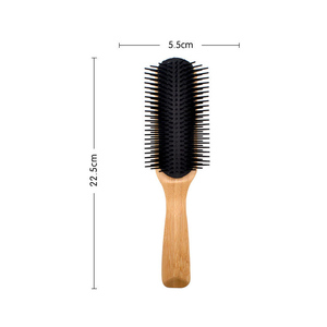 <span class=keywords><strong>Brosse</strong></span> à cheveux ronde en poils <span class=keywords><strong>de</strong></span> <span class=keywords><strong>sanglier</strong></span> doux naturels respectueux <span class=keywords><strong>de</strong></span> l'environnement Peigne <span class=keywords><strong>de</strong></span> massage en bambou en bois organique sain <span class=keywords><strong>Brosse</strong></span> à cheveux à manche en bois - Product Image 6