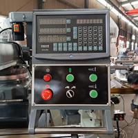 Fraiseuse à tourelle verticale multifonctionnelle de haute précision 4H X6325, tête de fraisage à tourelle à vitesse variable à 3 axes DRO, métal
