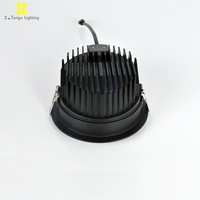 Spot encastré de plafond pour salon, 10W COB SMD, version 65mm, découpe 4000K, AC, aluminium, anti-éblouissement, DALI