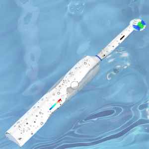OEM IPX7 adulto ricaricabile su misura Smart 45 spazzolino elettrico rotante con custodia da viaggio per orale <span class=keywords><strong>b</strong></span> - Product Image 2