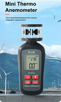 Wind Sensor Anemometer Digital Anemometer Instrument to Measure Wind Speed Meter