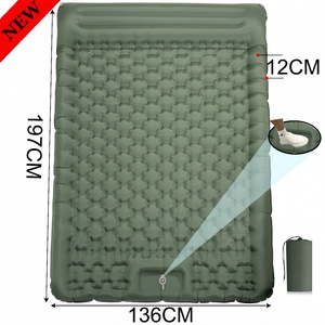 4.72 Inch TPU Automatische Opblaasbare Matras Camping Slaapkussen Dubbel Voor Wandelen 2 Persoon - Product Image 1