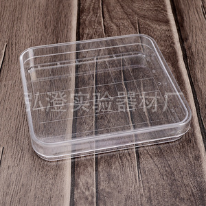 Boîtes de Pétri carrées Hongbolai 245 mm en plastique à usage unique, équipement de laboratoire - Product Image 1