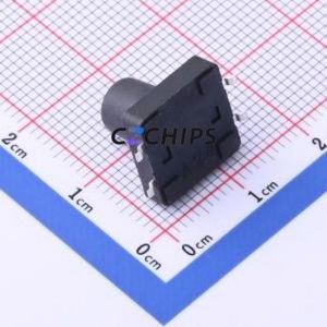 GT-TC149A-H110-L1 Tactile <b>Switch</b> SMD-4P,12x12mm <b>Switch</b> Single Pole Single Throw Round Button 1.6N Vertical Mount - Product Image 2