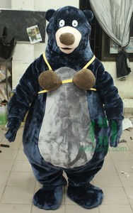 Costume de mascotte d'ours Baloo personnalisé de haute qualité pour adultes, personnage de dessin animé pour fête - Product Image 2