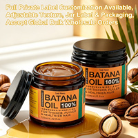 Huile de Batana Pure pour Cheveux Bouclés 100% Non Raffinée Nourrit le Cuir Chevelu Sec Prévient les Pointes Fourchues Traitement de Repousse des Cheveux Beurre d'Huile de Batana