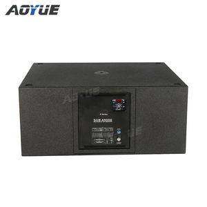 Subwoofer actif/passif double 18 pouces Sub A9006 à haut rendement sonore, haut-parleur de basses en néodyme et carbone - Product Image 4