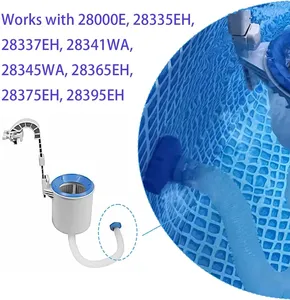 Tuyau de skimmer + adaptateur pour piscine hors sol <span class=keywords><strong>Intex</strong></span> 25016, ensemble de pièces de rechange, outil de nettoyage et de purification pour piscine extérieure - Product Image 4