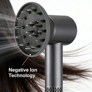 Secador de Pelo Profesional Inteligente para Salón, Iónico de Alta Velocidad con Iones Negativos, Flujo de Aire de Grado Profesional - Product Image 1