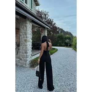 Conjunto de Vestidos de Noche Negros Estrella sin Espalda - Product Image 6