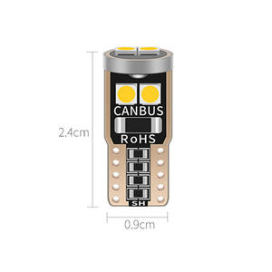 Feux de voiture LED T10 3030 6SMD, décodage infini, lampe de largeur, lampe de lecture haute luminosité, lampe de plaque d'immatriculation - Product Image 3
