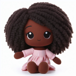Muñeco Africano De Peluche Toddmomy – Suave, De 50 Cm, Para Dormir Y Decorar, Regalo Para Bebés