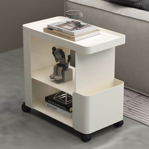 Mobile Trolley With Storage Shelf And Wheels For Living Room Or Bedroom Use - Product Image 1