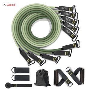 Bandes de résistance ZJYAHUI 1,2 m 20-90 lbs Corde de tension pour entraînement complet du corps Entraînement de force à domicile - Product Image 5
