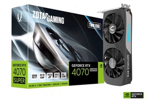 Nueva Tarjeta Gráfica GAMING RTX 4070 SUPER Twin de 12GB GDDR6X para PC de Escritorio, Tarjeta Gráfica 4070 Super para Juegos de 12G - Product Image 2