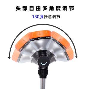 Boquilla de riego de mango largo de 200-300 mm con ángulo ajustable para riego de jardín y césped - Product Image 3