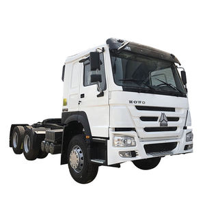Fournisseur chinois SINOTRUK HOWO 6x4 Euro 2 Camion tracteur diesel d'occasion à direction à gauche personnalisé 371HP Prix - Product Image 1