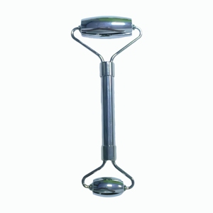 Rodillo de Masaje Facial de Doble Cabeza de Acero Inoxidable 304, Herramienta Guasha Anti-Hinchazón - Product Image 1